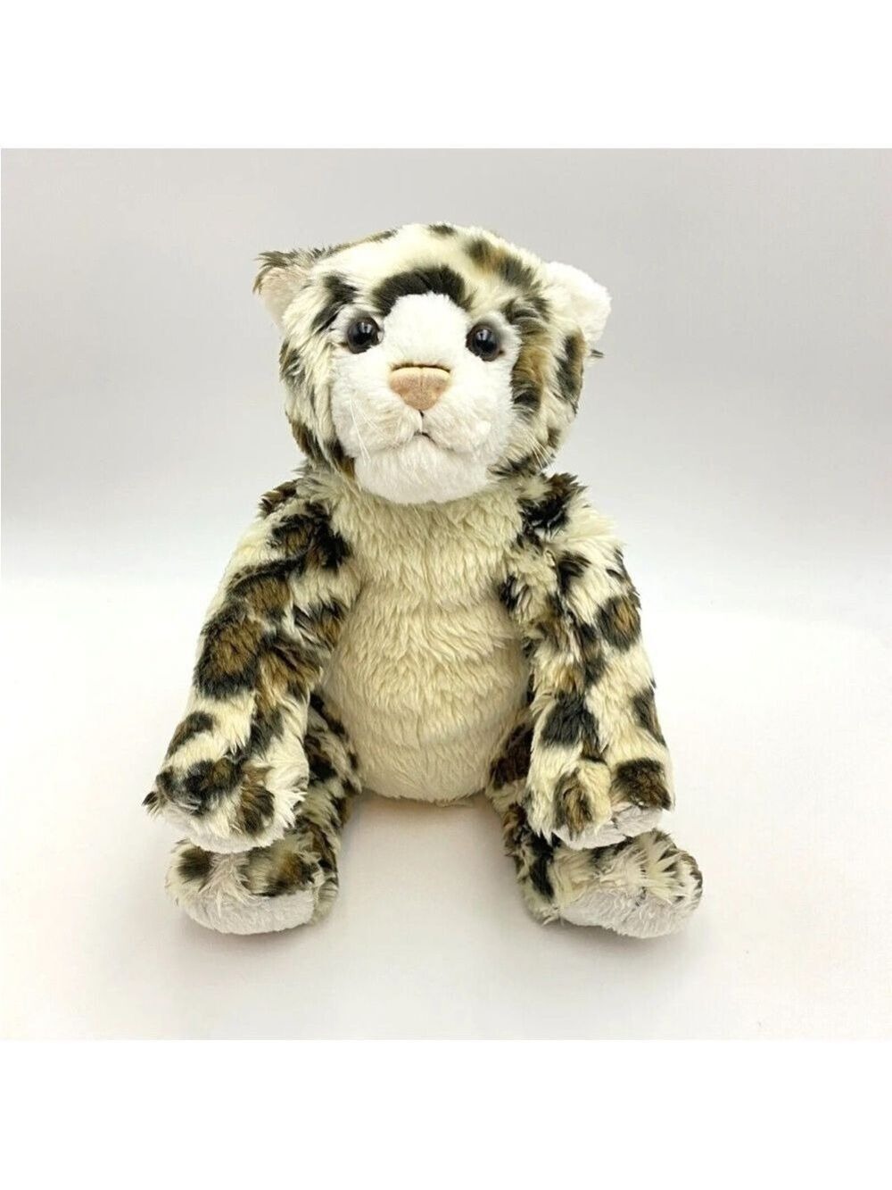 Build A Bear BAB WWF World Wildlife Fund Snow Leopard Plush 14"